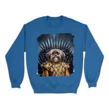 Load image into Gallery viewer, Apparel-DTG-Sweatshirt-Gildan-GI18000-S-Royal-Mens-CF-20250209233846620