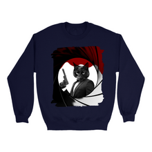 Load image into Gallery viewer, Apparel-DTG-Sweatshirt-Gildan-18000-S-Navy-Mens-CF-20250207002939114