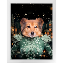 Load image into Gallery viewer, CHRISTMAS CRACKER 14 - Christmas Inspired Custom Pet Portrait Framed Satin Paper Print