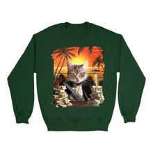 Load image into Gallery viewer, Apparel-DTG-Sweatshirt-Gildan-GI18000-L-ForestGreen-Mens-CF-20250209160500692