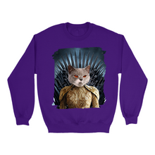 Load image into Gallery viewer, Apparel-DTG-Sweatshirt-Gildan-18000-L-Purple-Unisex-CF-20250210001125287