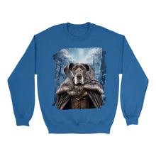 Load image into Gallery viewer, Apparel-DTG-Sweatshirt-Gildan-GI18000-2XL-Royal-Mens-CF-20250207202912153