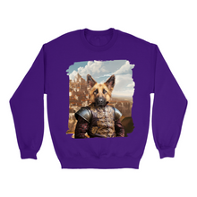 Load image into Gallery viewer, Apparel-DTG-Sweatshirt-Gildan-18000-L-Purple-Unisex-CF-2025012617173044