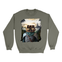 Load image into Gallery viewer, Apparel-DTG-Sweatshirt-Gildan-18000-S-MilitaryGreen-Unisex-CF-20250209231606565