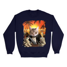 Load image into Gallery viewer, Apparel-DTG-Sweatshirt-Gildan-18000-L-Navy-Mens-CF-20250209160500692