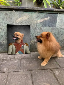 Sir Tendoom - Game of Thrones Inspired Custom Pet Portrait Canvas