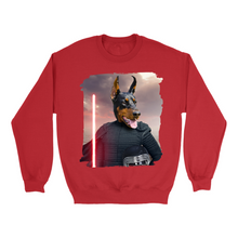 Load image into Gallery viewer, Apparel-DTG-Sweatshirt-Gildan-GI18000-M-Red-Mens-CF-20250126143919295