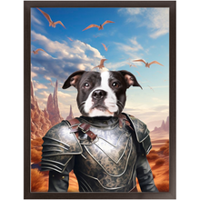 Load image into Gallery viewer, DESSERT CROSSING 3 - Game of Thrones &amp; House Of Dragons Inspired Custom Pet Portrait Framed Satin Paper Print