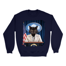 Load image into Gallery viewer, Apparel-DTG-Sweatshirt-Gildan-18000-L-Navy-Mens-CF-20250126143123482