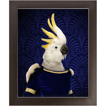 Load image into Gallery viewer, Madam Ockery - Renaissance Inspired Custom Pet Portrait Framed Satin Paper Print