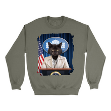 Load image into Gallery viewer, Apparel-DTG-Sweatshirt-Gildan-18000-M-MilitaryGreen-Unisex-CF-20250126143123482