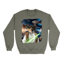 Load image into Gallery viewer, Apparel-DTG-Sweatshirt-Gildan-18000-M-MilitaryGreen-Unisex-CF-20250201173814904