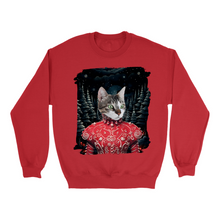 Load image into Gallery viewer, Apparel-DTG-Sweatshirt-Gildan-GI18000-3XL-Red-Mens-CF-20250127001025838