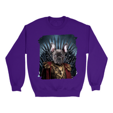 Load image into Gallery viewer, Apparel-DTG-Sweatshirt-Gildan-18000-L-Purple-Unisex-CF-20250209234809735