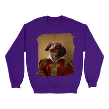 Load image into Gallery viewer, Apparel-DTG-Sweatshirt-Gildan-18000-S-Purple-Unisex-CF-20250208225747653