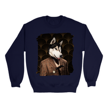 Load image into Gallery viewer, Apparel-DTG-Sweatshirt-Gildan-18000-S-Navy-Mens-CF-20250129222303974