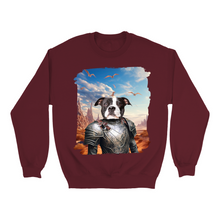 Load image into Gallery viewer, Apparel-DTG-Sweatshirt-Gildan-18000-L-Maroon-Mens-CF-20250129230852966