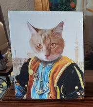 Load image into Gallery viewer, The Venice Menace - Royalty &amp; Renaissance Inspired Custom Pet Portrait Canvas