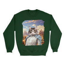 Load image into Gallery viewer, Apparel-DTG-Sweatshirt-Gildan-GI18000-XL-ForestGreen-Mens-CF-20250129225952398