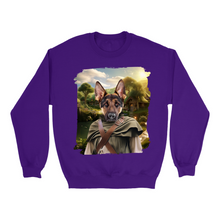 Load image into Gallery viewer, Apparel-DTG-Sweatshirt-Gildan-18000-2XL-Purple-Unisex-CF-20250208204806652