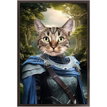 Load image into Gallery viewer, AN ENCHANTED FURREST - Lord of the Rings Inspired Custom Pet Portrait Framed Satin Paper Print