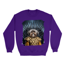 Load image into Gallery viewer, Apparel-DTG-Sweatshirt-Gildan-18000-S-Purple-Unisex-CF-20250209233846620