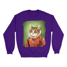 Load image into Gallery viewer, Apparel-DTG-Sweatshirt-Gildan-18000-L-Purple-Unisex-CF-20250207001722395