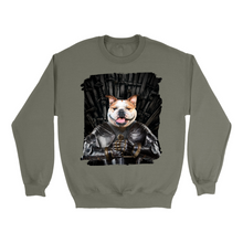 Load image into Gallery viewer, Apparel-DTG-Sweatshirt-Gildan-18000-M-MilitaryGreen-Unisex-CF-2025020921571545