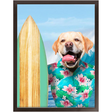 Load image into Gallery viewer, BITCHIN&#39; - Custom Pet Portrait Framed Satin Paper Print