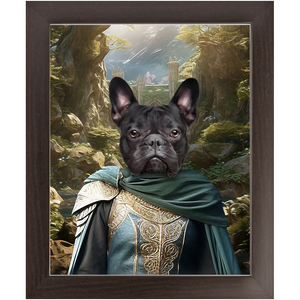 SMIRKWOOD - Lord of the Rings Inspired Custom Pet Portrait Framed Satin Paper Print