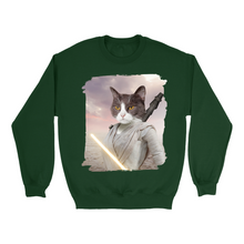 Load image into Gallery viewer, Apparel-DTG-Sweatshirt-Gildan-GI18000-M-ForestGreen-Mens-CF-20250207005345946