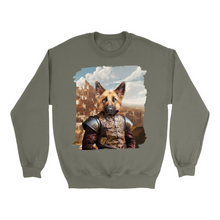 Load image into Gallery viewer, Apparel-DTG-Sweatshirt-Gildan-18000-M-MilitaryGreen-Unisex-CF-2025012617173044