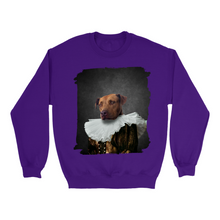 Load image into Gallery viewer, Apparel-DTG-Sweatshirt-Gildan-18000-L-Purple-Unisex-CF-20250130221357594