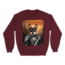 Load image into Gallery viewer, Apparel-DTG-Sweatshirt-Gildan-18000-L-Maroon-Mens-CF-20250208223654216