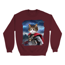 Load image into Gallery viewer, Apparel-DTG-Sweatshirt-Gildan-18000-M-Maroon-Mens-CF-20250201224946754