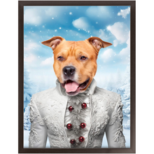 Load image into Gallery viewer, CHRISTMAS CRACKER 5 - Christmas Inspired Custom Pet Portrait Framed Satin Paper Print