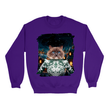 Load image into Gallery viewer, Apparel-DTG-Sweatshirt-Gildan-18000-L-Purple-Unisex-CF-20250127212727916