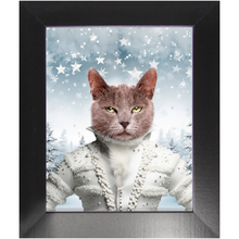 Load image into Gallery viewer, CHRISTMAS CRACKER 3 - Christmas Inspired Custom Pet Portrait Framed Satin Paper Print