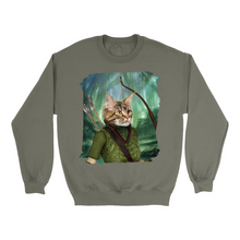 Load image into Gallery viewer, Apparel-DTG-Sweatshirt-Gildan-18000-M-MilitaryGreen-Unisex-CF-20250209230158810