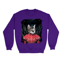 Load image into Gallery viewer, Apparel-DTG-Sweatshirt-Gildan-18000-S-Purple-Unisex-CF-20250127001025838