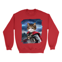 Load image into Gallery viewer, Apparel-DTG-Sweatshirt-Gildan-GI18000-L-Red-Mens-CF-20250201224946754