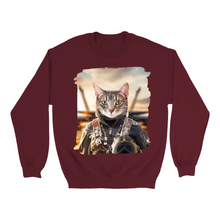 Load image into Gallery viewer, Apparel-DTG-Sweatshirt-Gildan-18000-L-Maroon-Mens-CF-20250210100427818