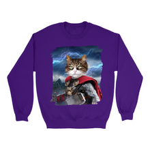 Load image into Gallery viewer, Apparel-DTG-Sweatshirt-Gildan-18000-2XL-Purple-Unisex-CF-20250201224946754