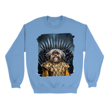 Load image into Gallery viewer, Apparel-DTG-Sweatshirt-Gildan-18000-S-CarolinaBlue-Mens-CF-20250209233846620