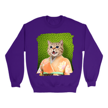 Load image into Gallery viewer, Apparel-DTG-Sweatshirt-Gildan-18000-XL-Purple-Unisex-CF-20250208201415356