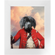 Load image into Gallery viewer, GENERAL D. ZASTER - Renaissance Inspired Custom Pet Portrait Framed Satin Paper Print