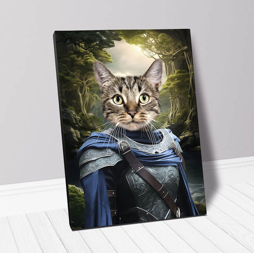 AN ENCHANTED FURREST - Lord of the Rings Inspired Custom Pet Portrait Canvas