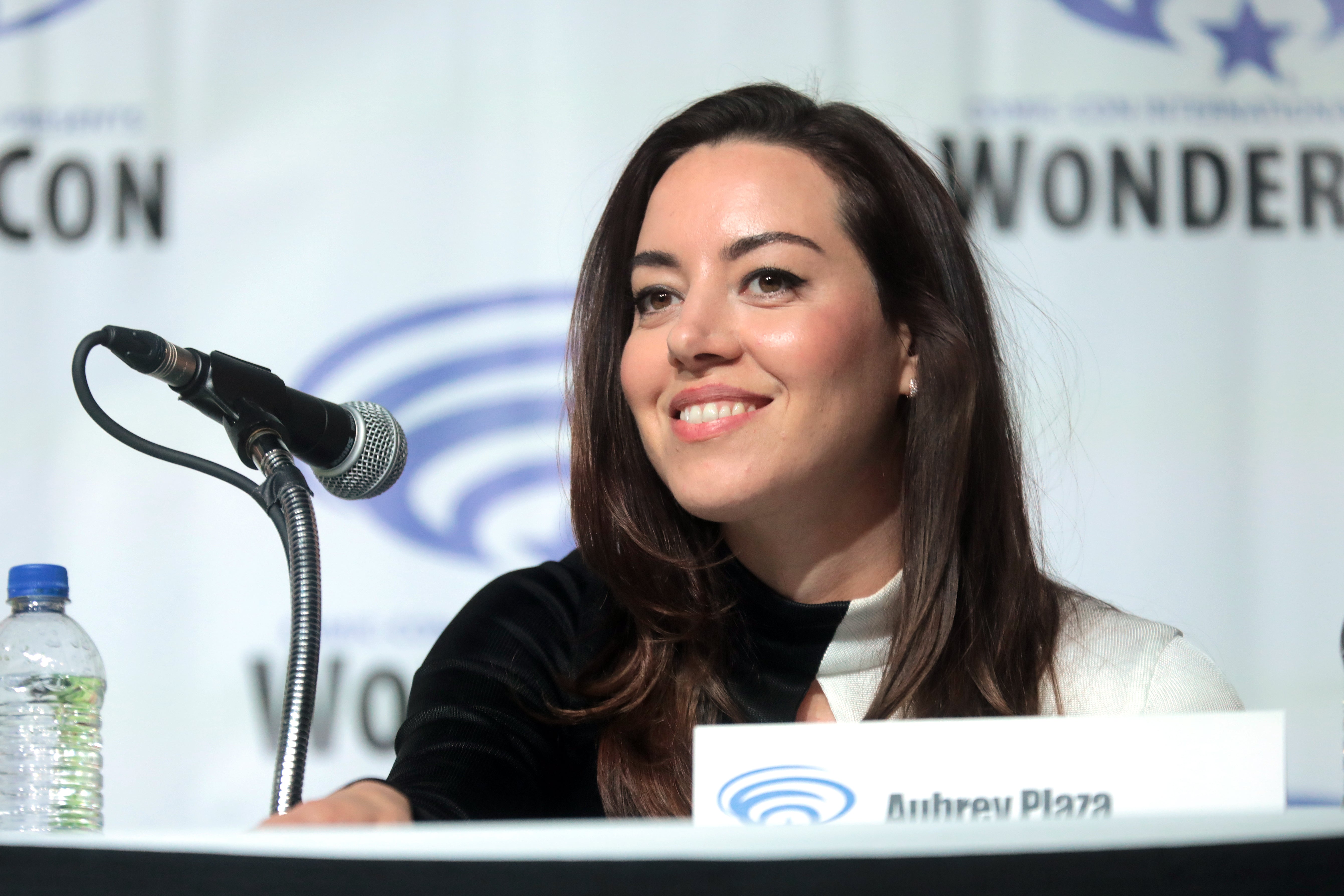 Aubrey Plaza at the San Diego Comic Con