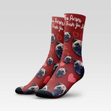 Load image into Gallery viewer, &quot;Be The Person...&quot; Custom Dog Socks With Your Pup&#39;s Face