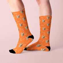 Load image into Gallery viewer, Custom Cat Socks With Your Kitty&#39;s Face